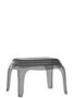 Pedrali Pasha 661 Hocker-FU-Polycarbonat rauchgrau