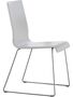 Pedrali Kuadra 1298 Stuhl-F07-Kernleder Weiss