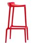 Pedrali Happy 490 Barhocker-RO2-Polypropylen rot
