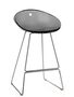 Pedrali Gliss 902 Hocker-FU-Polycarbonat rauchgrau transparent