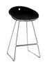 Pedrali Gliss 902 Hocker-NE-Polycarbonat schwarz