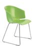 Pedrali Grace 411 Stuhl, Gestell schwarz