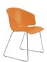 Pedrali Grace 411 Stuhl, Gestell schwarz