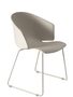 Pedrali Grace 411 Stuhl, Gestell schwarz
