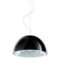 Pedrali L002S/BA Pendelleuchte-NE-Polycarbonat Schwarz