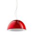 Pedrali L002S/BA Pendelleuchte-RT-Polycarbonat Rot Transparent