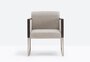 Pedrali Box Lounge 741 Sessel-H100_W-Eichenholz gebeizte Wenge