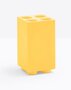 Pedrali BRICK Schirmständer-4 Löcher-GI-Polyethylen Gelb