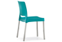 Pedrali Joi 870 Stuhl-VE-Polypropylen Grünblau