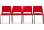 Pedrali Joi 870 Stuhl-RO-Polypropylen Rot