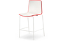 Pedrali Tweet 892 Barhocker-RO-Polypropylen Rot / BI-Polypropylen Weiss
