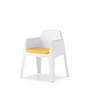 Pedrali Plus 630.3 Sitzkissen-D102-Gelb