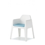 Pedrali Plus 630.3 Sitzkissen-D82-Hellblau