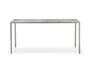Pedrali Fabbrico TFA Tisch-L 160 x T 80 cm-TR-Stahl Transparent