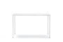Pedrali Fabbrico TFA Tisch-L 120 x T 80 cm-BI100E-Stahl Weiss