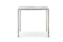 Pedrali Fabbrico TFA Tisch-L 80 x T 80 cm-TR-Stahl Transparent