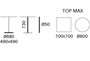 Pedrali Laja 5420 Tisch
