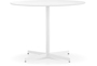 Pedrali Laja 5430 Tisch-BI100-Aluminium Weiss-Rund