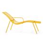 Pedrali Nolita Chaise Longue-GI100E-Stahl Gelb