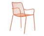 Pedrali Nolita P-AR500E-Stahl Orange-Hoch