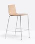 Pedrali Inga S Barhocker-CR-Stahl Verchromt-67 cm