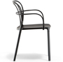Pedrali Intrigo Stuhl-NPE-Aluminium Schwarz