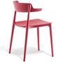 Pedrali Nemea P Stuhl-RB-Eschenholz Rot