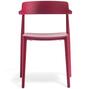 Pedrali Nemea P Stuhl-RB-Eschenholz Rot