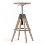 Pedrali Arki Stool - RS-Eichenholz Eiche gebleicht 400
