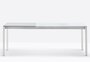 Pedrali Matrix tavolo-165x86-BI-Glasplatte Weiss