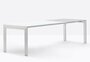 Pedrali Matrix tavolo-165x86-BI-Glasplatte Weiss