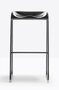 Pedrali Arod 510-NERO-Stahl Schwarz-NE-Polycarbonat Schwarz
