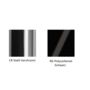Pedrali Arod 510-CR-Stahl Verchromt-NE-Polycarbonat Schwarz