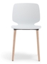 Pedrali Babila 2750-FR-Eschenholz Esche weiss-BI-Tecnopolymer Weiss