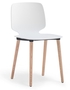 Pedrali Babila 2750-FR-Eschenholz Esche weiss-BI-Tecnopolymer Weiss