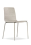 Pedrali Inga 5613-CR-Stahl Verchromt-V101-Eichenholz Antik Grau