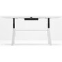 Pedrali Arki Adjustable Tisch - Bluetooth CFC_BI-Kompaktplatte Weiss