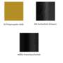 Pedrali Babila 2757 Barhocker-AN-Eschenholz Schwarz-GI-Polypropylen Gelb-NERO-Pulverbeschichtet