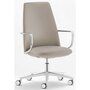Pedrali Elinor 3755 Chefsessel-PBE-Leder Beige