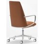 Pedrali Elinor 3755 Chefsessel-PGN-Leder Cognac