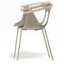 Pedrali Fox 3726 Stuhl-SA200-Stahl Sand