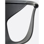 Pedrali Fox 3726 Stuhl-NERO-Stahl Schwarz