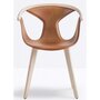 Pedrali Fox 3727 Stuhl-F04-Kernleder Cognac-FR-Eschenholz Esche