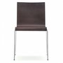 Pedrali Kuadra XL 2413 Stuhl-W-Eichenholz Wenge