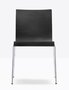 Pedrali Kuadra XL 2413 Stuhl-AN-Eichenholz Schwarz