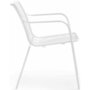 Pedrali Nolita 3659 Loungestuhl-BI200E-Stahl Weiss