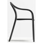 Pedrali Soul 3745 Stuhl-AN-Polycarbonat Schwarz / NE-Eschenholz Esche Schwarz