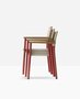 Pedrali Guinea 3695 - Outdoor Sessel - RO200E Red - SA Sand - D82 Aqua
