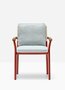 Pedrali Guinea 3695 - Outdoor Sessel - RO200E Red - SA Sand - D82 Aqua