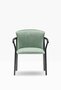Pedrali Lamorisse 3686 - Sessel - AN Black - N36 Grün